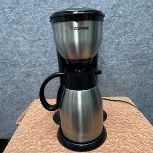 Zojirushi Coffee Maker 10-Cup Thermal Carafe Stainless Steel Black EC-BD15